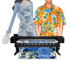 เครื่องพิมพ์ระบบ Dye Sublimation ขนาด 1.6 ม./1.8 ม./2.6 ม./3.2 ม. หัวพิมพ์คู่ ความเร็วสูง สำหรับพิมพ์ผ้าดิจิทัลสำหรับเสื้อผ้ากีฬาและเสื้อยืด - Product Image 2