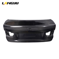 LANGyu 2011-2019 Accessoires de voiture Système de carrosserie automobile Style CSL Capot de coffre en fibre de carbone pour BMW Série 3 F30 F35 Couvercle de coffre arrière