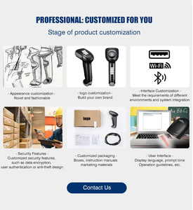 Ngựa vằn <span class=keywords><strong>g</strong></span>ốc trong kho LI4278 CCD USB 1D cầm tay Đầu Đọc Mã Vạch Bán lẻ không dây màu xanh răng mã vạch QD <span class=keywords><strong>Scanner</strong></span> - Product Image 5