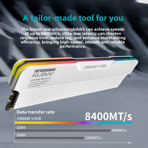 Kefu DDR5 URBANE V6000c30 Hynix Generation RGB 16GBx2 Intel Chipset SATA <b>Used</b> Server Single Channel ATX Desktop <b>Computer</b> Memory - Product Image 2