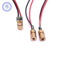 Module de diode laser à point rouge réglable 3-5v Focus 650nm 5mW