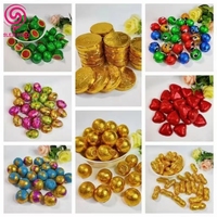 Bonbons en forme de pièces d'or, de pastèque et de ballon de football, en chocolat avec confiture, en gros directement de l'usine OEM, en provenance de Chine