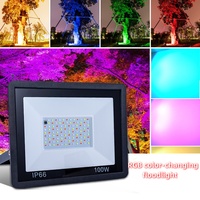 Lampu Reflector LED Berkualitas Tinggi 100W dengan Sensor Gerak, Rating IP66, Sudut Sinar 120°, Garansi 2 Tahun untuk Gudang dan Taman