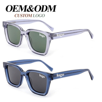 Lunettes de soleil de créateur de luxe pour hommes, polarisées, en acétate personnalisé, avec logo 2026, pour femmes, fabricant