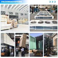 Chambre froide haute productivité de 200 tonnes, conception de chambre froide, panneaux de stockage frigorifique, chambre froide pour poulet congelé