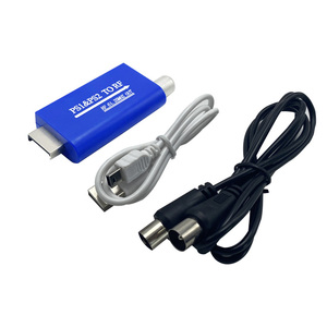 Không dây PS1 & <span class=keywords><strong>PS2</strong></span> để RF chuyển đổi <span class=keywords><strong>USB</strong></span> đầu ra âm thanh Transmitter & Receiver cho PC chơi Game 61.25MHz tần số hiển thị màu Adaptor - Product Image 5