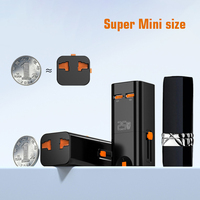 Adaptateur de voyage universel OEM Lipstick GaN 25W USB-C PD3.0 avec sortie DC pour téléphone portable
