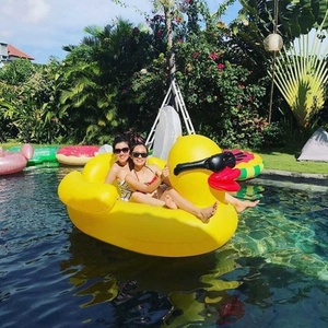 Swimming Pool Toys Duck Swim Ride-On Floats Inflatable Animal Pool Float for Adults Summer <b>Play</b> Inflatable Ride-on - Product Image 6
