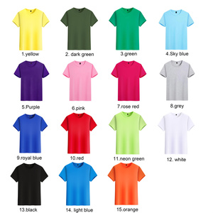 T-shirt unisexe 100 % coton 180 g, personnalisable avec logo imprimé, couleur unie, vierge, vente en gros - Product Image 3