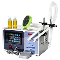 Machine de remplissage semi-automatique GFK17A pour huiles essentielles, savons liquides, gels, boissons et huiles d'olive, livraison rapide