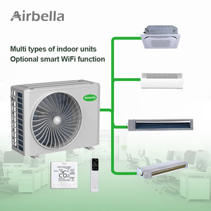 Aire Acondicionado <span class=keywords><strong>Mini</strong></span> Split Inverter Silencioso de 6000 Btu con Refrigerante R410a, Cassette Unidireccional, 50/60hz, Wifi Inteligente, Ahorro de Energía para el Hogar - Product Image 1