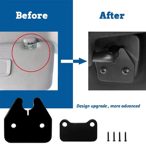 Ram Sun Visor Repair Kit <b>Abs</b> Plastic Clip Replacement For Truck Automotive Fixing Accessories - Product Image 5