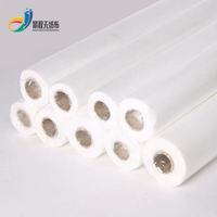 Pabrik Grosir Kain Nonwoven Spunbond PP Bahan Baku Putih 50-70gsm untuk Pegas Sofa