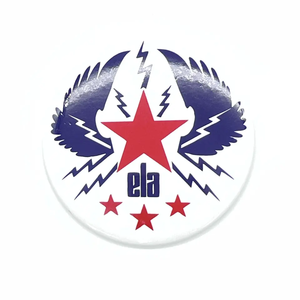 Insignia de botón de Metal decorativa de personalización profesional Insignia de insignias de forma redonda - Product Image 3