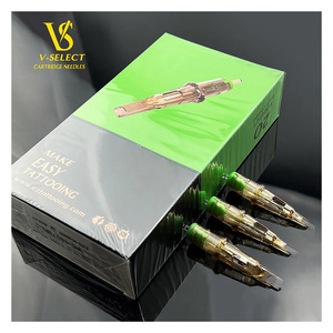 Venta al por mayor <span class=keywords><strong>EZ</strong></span> V Select M1 Magnum #10 0,30mm #12 0,35mm largo cónico Oem aguja de tatuaje <span class=keywords><strong>agujas</strong></span> de tatuaje desechables - Product Image 1