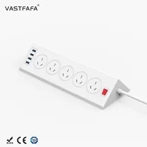 Vastfafa Factory price overvoltage protection extension waterproof sockets connectors plugs
