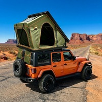 Tente de toit pour camping en plein air, installation facile, pour SUV, 4 personnes, type coquille, tente de toit à charnière en X, tente de toit pour voiture