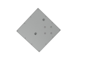 Antenne WiFi directionnelle sans fil à gain de 14 dBi, amplificateur de signal 4G 5G extérieur MIMO, antenne cellulaire multibeam à panneaux, vente chaude