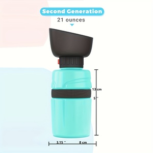 Macaron Portable Dog <b>Water</b> <b>Bottle</b> 600ml (21 Oz) Eco-Friendly <b>Foldable</b> Travel Pet <b>Water</b> <b>Bottle</b> - Product Image 4
