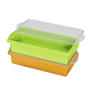 Moule à glaçons en silicone alimentaire réutilisable grande capacité sans BPA facile à nettoyer pour blocs de soupe – Vente en gros - Product Image 5
