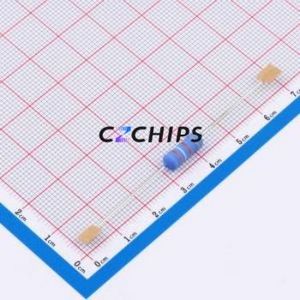 Resistencia de Orificio Pasante MOR02SJ0393A10, Componente de Orificio Pasante (THT), D4.5xL11.5mm, Película de Óxido Metálico, 39kOhm, 5%, 2W - Product Image 2