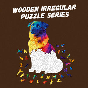 Rompecabezas de Madera con Animales Personalizado, Juguete Educativo de Aprendizaje, Juego de Rompecabezas para Niños, Juego de Regalo con Mapa Guía y Bolsa de Aroma - Product Image 6