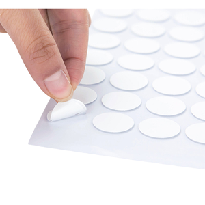 Clear Acrylic Double-Sided Pressure Sensitive Waterproof Foam <b>Candle</b> <b>Wick</b> Stickers Removable No Trace - Product Image 1