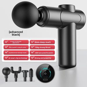 Pistolet de massage électrique mini personnalisé, best-seller, 6 vitesses, rechargeable, vibration profonde des tissus, soulagement musculaire avec contrôle de la minuterie - Product Image 5