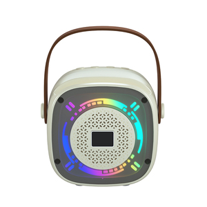 Xách Tay <span class=keywords><strong>Mini</strong></span> Dễ Thương Loa Không Dây Có Thể Sạc Lại Màu Xanh Răng Âm Thanh Nhỏ Âm Thanh Sừng Loa Ngoài Trời Với RGB Ánh Sáng - Product Image 4