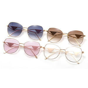 PRA Luxury 大框金属框设计师飞行员时尚太阳镜 UV400 复古设计师品牌男女偏光太阳镜 - Product Image 5