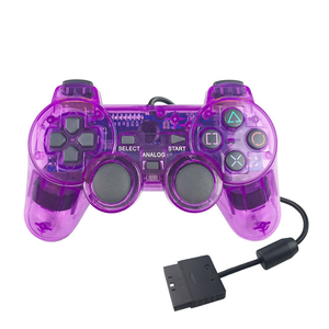 2025r điều khiển cho PS2 Gamepad kép rung sốc cho Playstation 2 Joypad phím điều khiển Controle USB PC Trò chơi giao diện điều khiển phụ kiện - Product Image 5