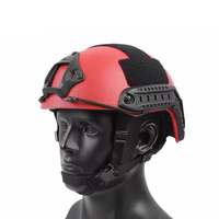 Casque de sauvetage Yakeda rouge Sport de plein air Casco Tactico Guide spécial protecteur de tête léger casque tactique ABS rapide