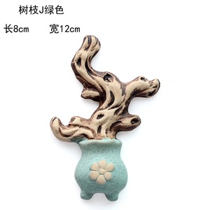 Hot bán cây gốm chi nhánh trang trí trang trí thân cây cảnh quan mọng nước Chậu hoa làm vườn sứ Bonsai - Product Image 5