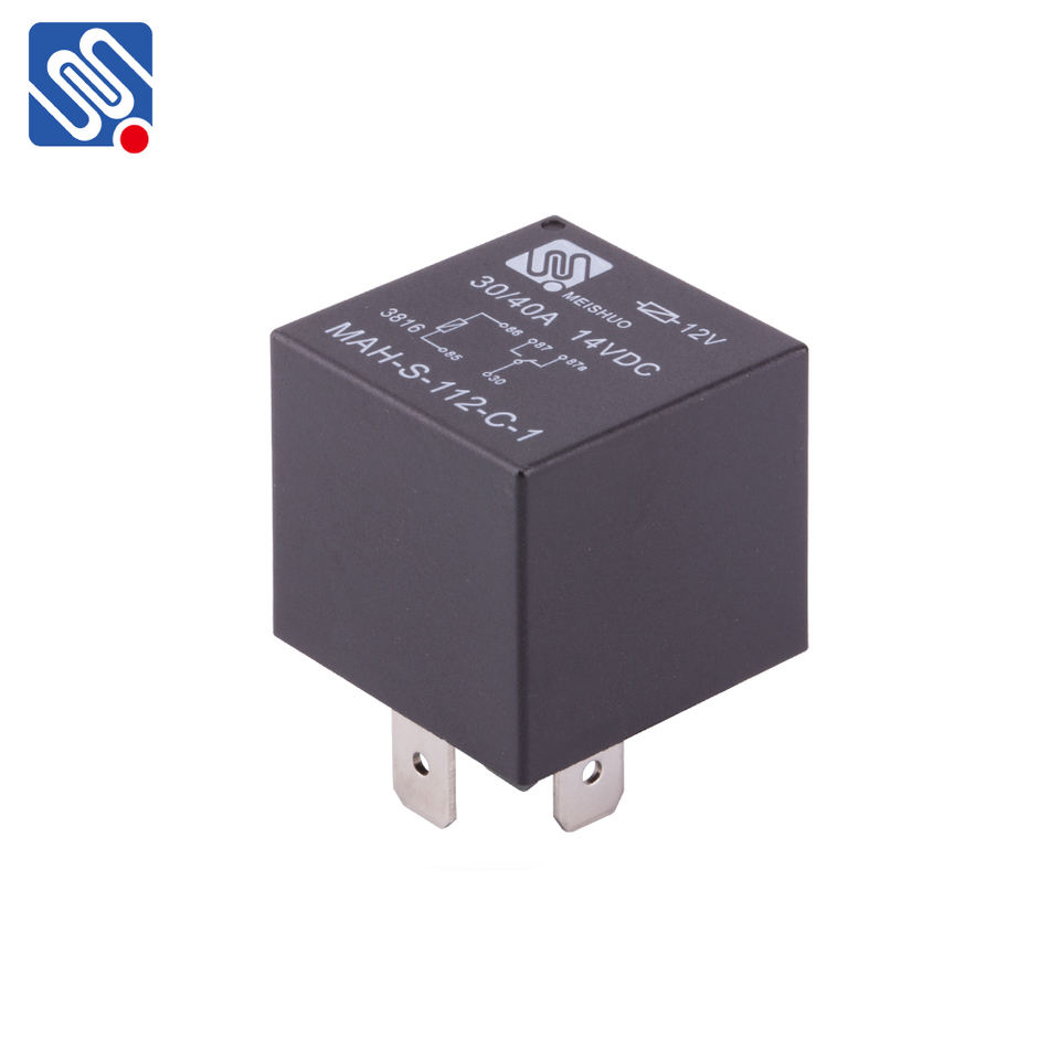 Meishuo MAH-112-C-1 High Power Universal Spdt Changeover 12v 40a 14VDC 60a Automotive Relay for Car Light
