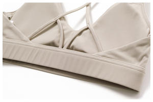 Spring Skinny <span class=keywords><strong>Beauty</strong></span> Back Camisole Yoga Top Running Sujetador deportivo a prueba de golpes Chaleco de fitness de secado rápido - Product Image 6