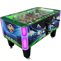 Table de Football de Table Professionnelle Robuste pour Adultes et Enfants – Idéale pour Salle de Jeu Intérieure ou Bar