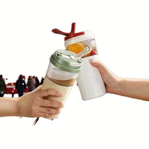 Mini Licuadora Portátil Festiva de 500 ml, Recargable, Linda, para Bolsa de Gimnasio, Esencial para Entrenamientos, Regalo Promocional para Santa Claus, Regalo Empresarial - Product Image 1