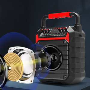 Enceinte audio en bois <span class=keywords><strong>de</strong></span> style commerce extérieur, pour DJ, scène, karaoké, Bluetooth, charge audio, haute puissance audio - Product Image 3