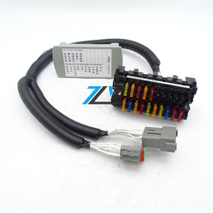 Boîte à fusibles de faisceau de boîte à fusibles haute Performance 10123861 10123861 pour les pièces de machines de moteur SY215 <span class=keywords><strong>205</strong></span> - Product Image 1