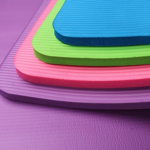 Tapis de Yoga NBR 8mm d'épaisseur absorbant les chocs tapis de danse antidérapant Sports à domicile Fitness corde à sauter pliable plus large avec sangle de transport - Product Image 6