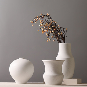 Jarrón de Terracota Vintage, Decoración Única para el Hogar, Jarrón de Cerámica Nórdica para Decoración del Hogar, Jarrón Rústico Decorativo - Product Image 3