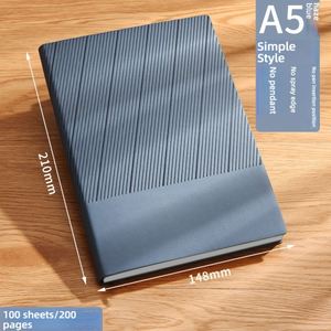 Thickened <b>A5</b> Notebook Custom Soft Leather Business Office <b>Notepad</b> High Color Value Journal Printable logo - Product Image 5