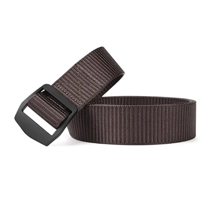 Gacent Outdoor GRS Certificate 38MM Recycled RPET Webbing Nylon Camp Belt with Buckle