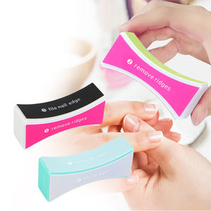 Professionnel coloré 4 voies <span class=keywords><strong>lime</strong></span> à <span class=keywords><strong>ongles</strong></span> tampons éponge bloc de polissage ponçage Art manucure outils brillant <span class=keywords><strong>ongles</strong></span> naturels - Product Image 1