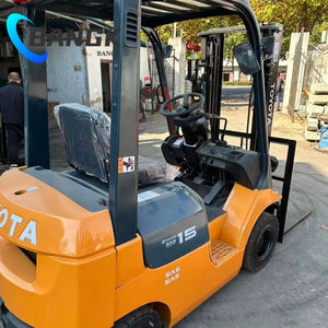 Montacargas Diésel Usado de Segunda Mano, Original Japonés /MITSUBISHI/KOMATSU FD15, 1.5 Toneladas, 4WD, Mástil de Dos Etapas, Alta Calidad - Product Image 4