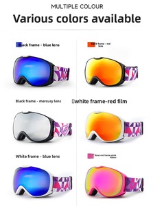 <span class=keywords><strong>Masque</strong></span> de <span class=keywords><strong>ski</strong></span> pour enfants certifié CE TN avec protection faciale détachable, équipement de snowboard pour enfants, double couche anti-buée, 3-12 ans - Product Image 4