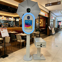 Photomaton Selfie Relevable avec Impression Instantanée, Photomaton iPad Équipé d'une Imprimante