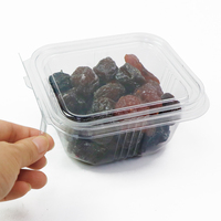 16oz scharnierende, manipulatiebestendige deksel voor huisdierenverpakkingen, manipulatiebestendige verpakking, manipulatiebestendige deli-containers voor gedroogd fruit