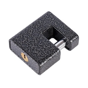 Candado Rectangular de Hierro de Alta Calidad, Impermeable, con Recubrimiento de Acero Blindado, Diseño de Media Caja, Multiusos, para Seguridad en Exteriores - Product Image 2