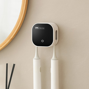 2025 <span class=keywords><strong>portatile</strong></span> 60 °C asciugatura ad aria calda antibatterico disinfezione a parete Mini spazzolini <span class=keywords><strong>UV</strong></span> <span class=keywords><strong>sterilizzatore</strong></span> spazzolino da denti - Product Image 1